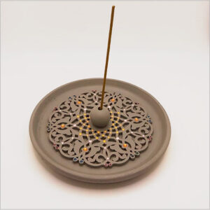 Incensario Madera Luna Llena