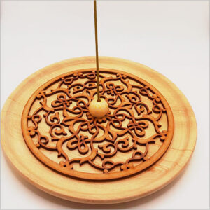 Incensario Madera Natural